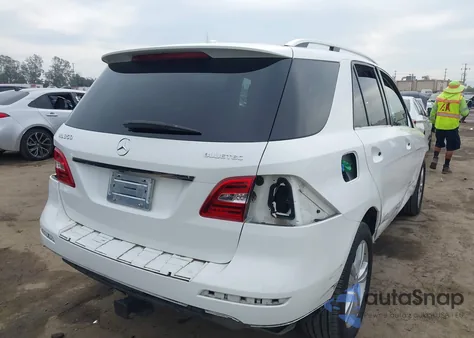 2014 Mercedes-Benz Ml 350 Bluetec 4Matic z USA, uszkodzony, nr VIN 4JGDA2EB2EA284264